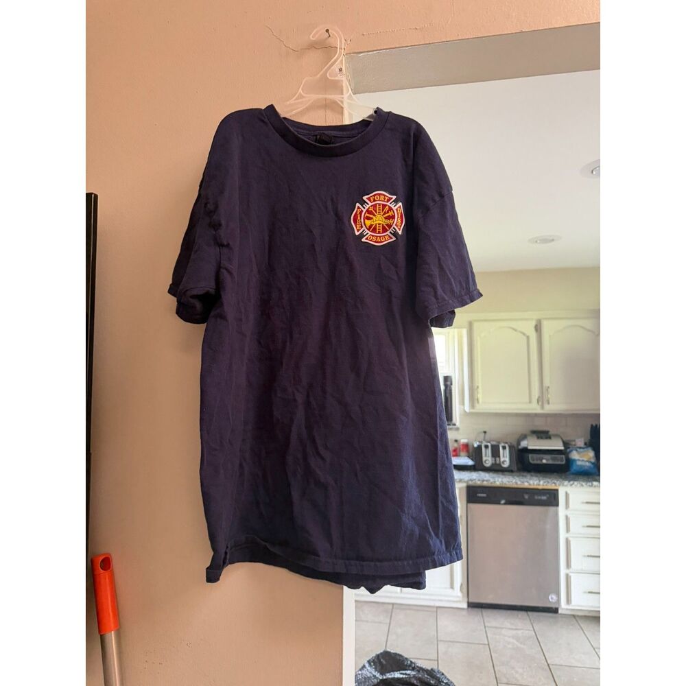 #061 - Unisex Tshirt - Large Gildan- Fort Osage Fire Dept